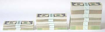 Dollar-Spielgeld Dollarscheine Spielgelddollars Silver Poker Game Dollars toymoney