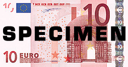 10 euro banknote geschenk