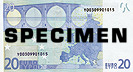 20 euro banknote geschenk