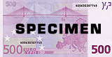 500 euro banknote geschenk