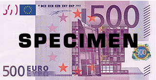 Eurobanknoten Spielgeld & Geschenke von BUNTEBANK Reproduktionen