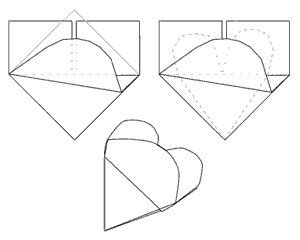 origami faltmuster